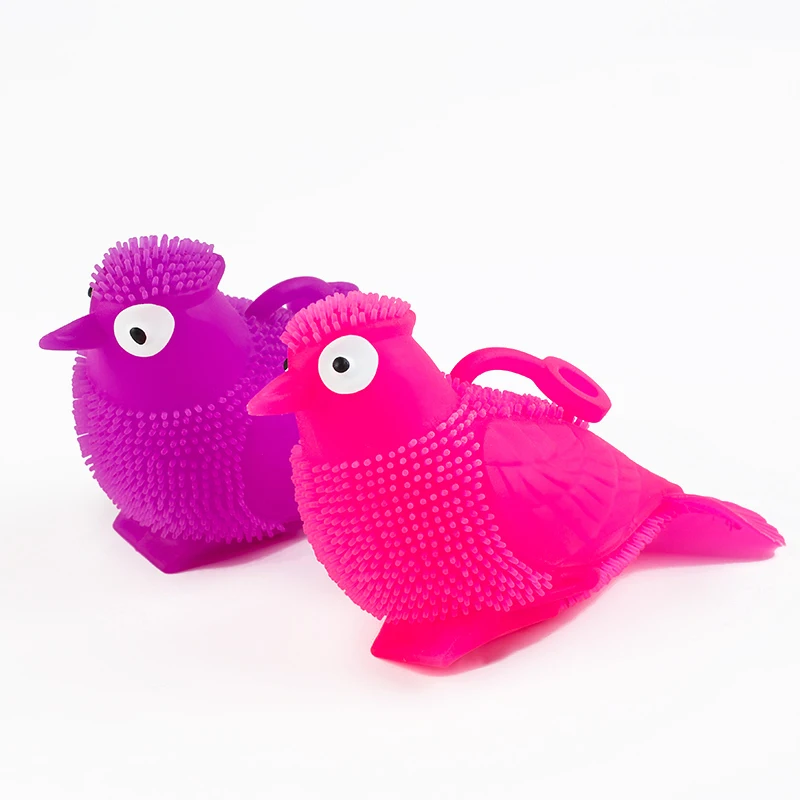 hot sale wholesale bird yoyo light up puffer ball toys