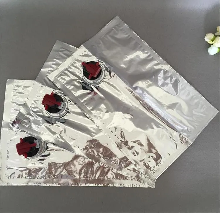 aluminum foil beverage packaging bag in box 20l 5l 10 liter