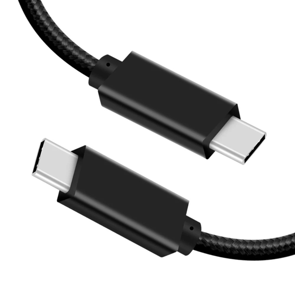 10G USB C 3,2 Gen2 Тип C 100 Вт Быстрая зарядка 5A мощный кабель типа C 4K видеовыход совместимый с мобильными телефонами аксессуары
