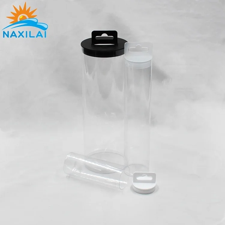 naxilai  cylinder packaging box pencil plastic Packaging Tube With Cover