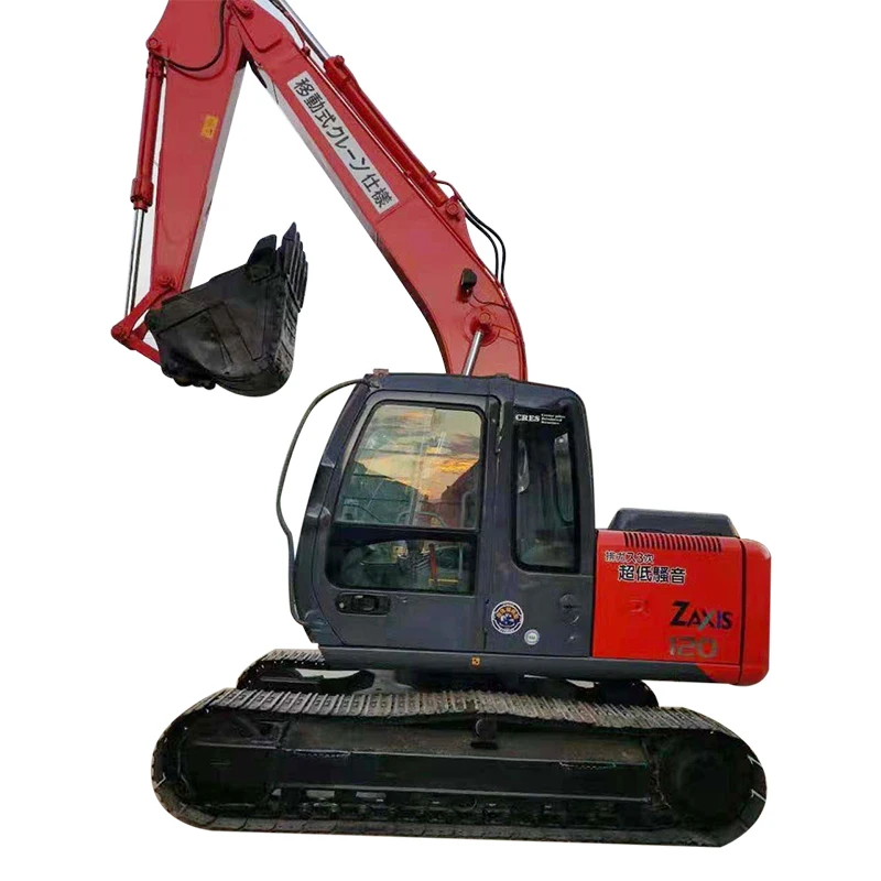 Средний размер hitachi экскаватор ZX120-6 Япония оригинал используется для земляных работ фаст-фуд
