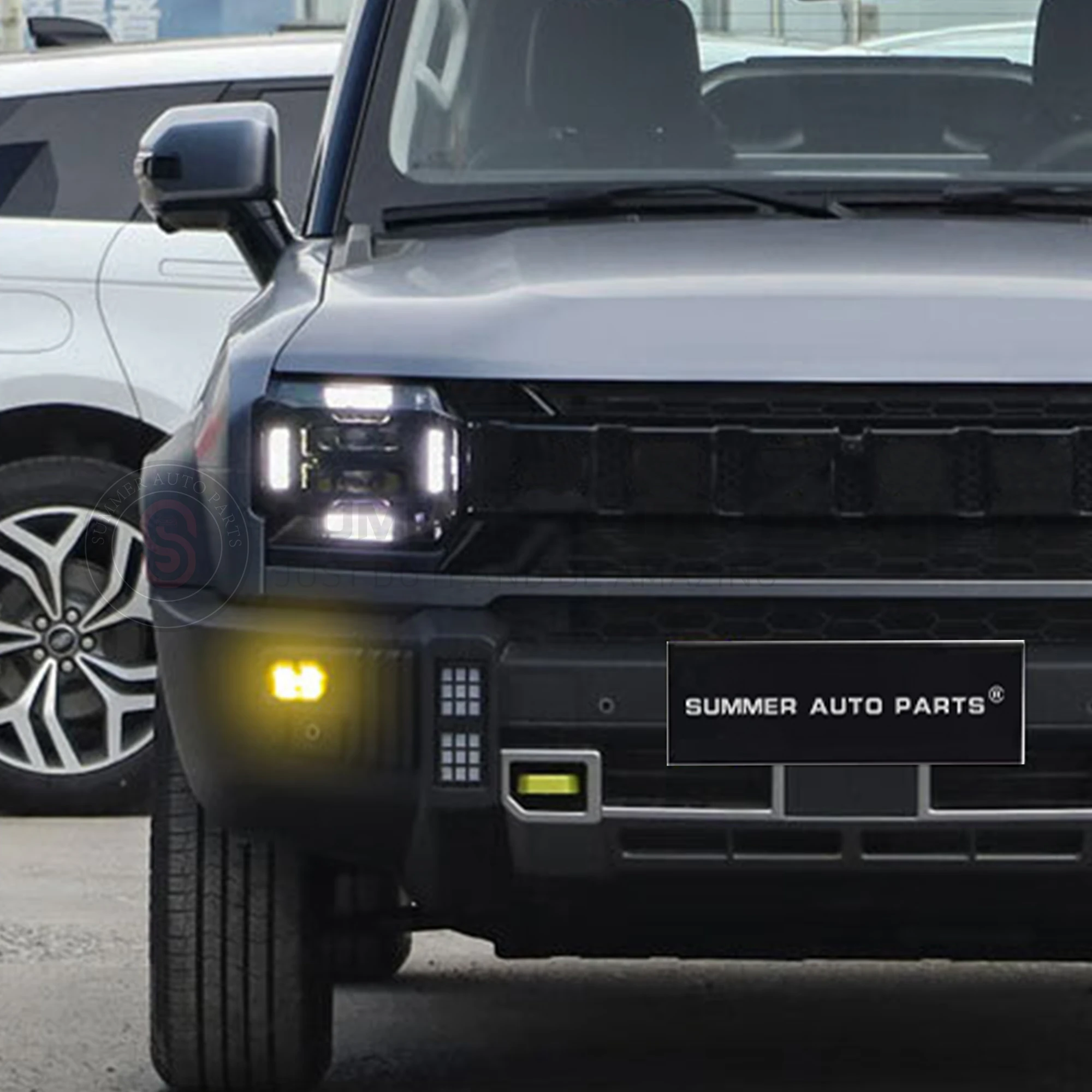 Summer Auto Parts Waterproof Accessories Led Driving Light Projector Fog Lamp For Car Jetour T2