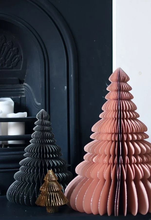 Современное украшение для окна, бумажные украшения, украшение для рождественской елки для дома