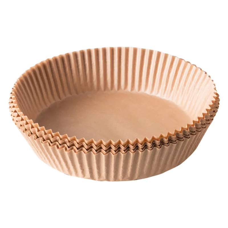Non-Stick Airfryer Paper Round Disposable Air Fryer Paper Household Baking Air Fryer Paper Liner