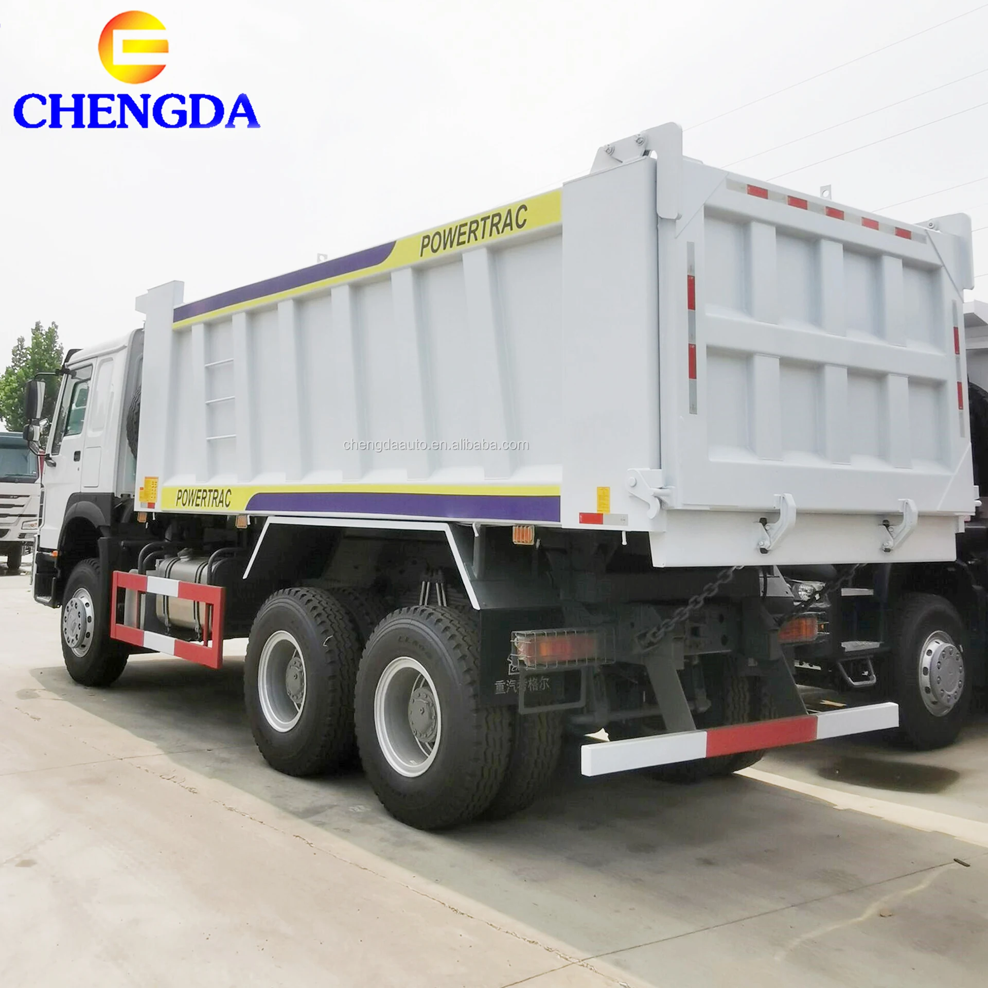 China Second Hand SINOTRUK Truck Heavy Duty Loading Construction Transportation Used Dump Tipper Truck
