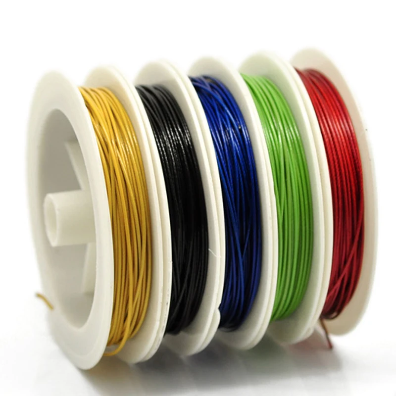 3 Colors 0.2mm-1.0mm Various Sizes Copper Beading Wire For Jewellery Making