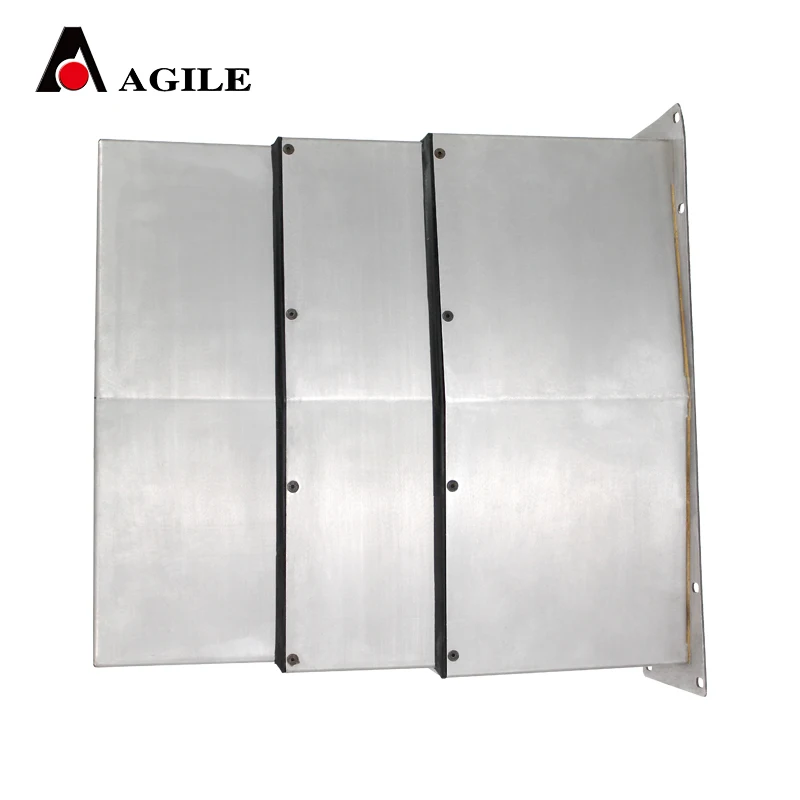 
anti-fire dust elastic armor shield steel bellow cover 
