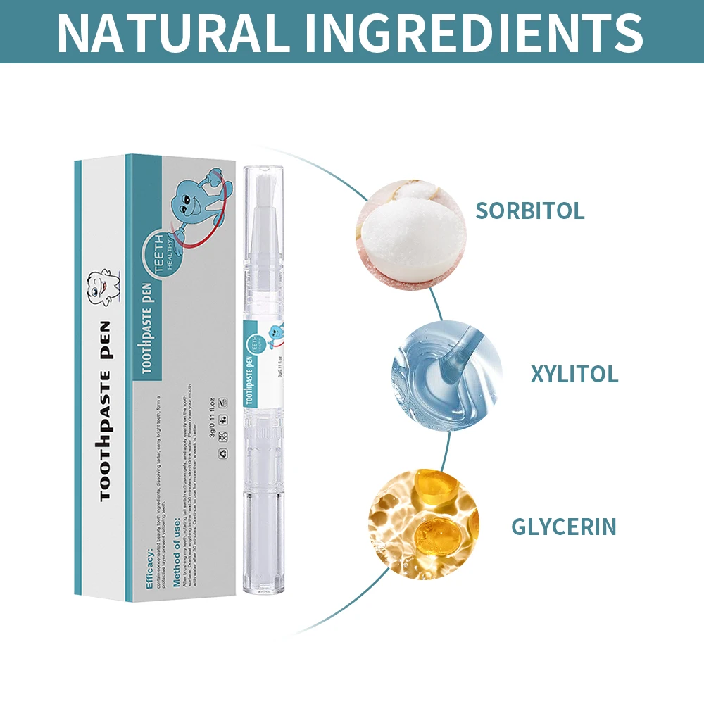 OEM ODM Professional Travel-Friendly Teeth Whitening Pen Whiten Teeth Stain Remover Tooth Whitening Bleaching Pen