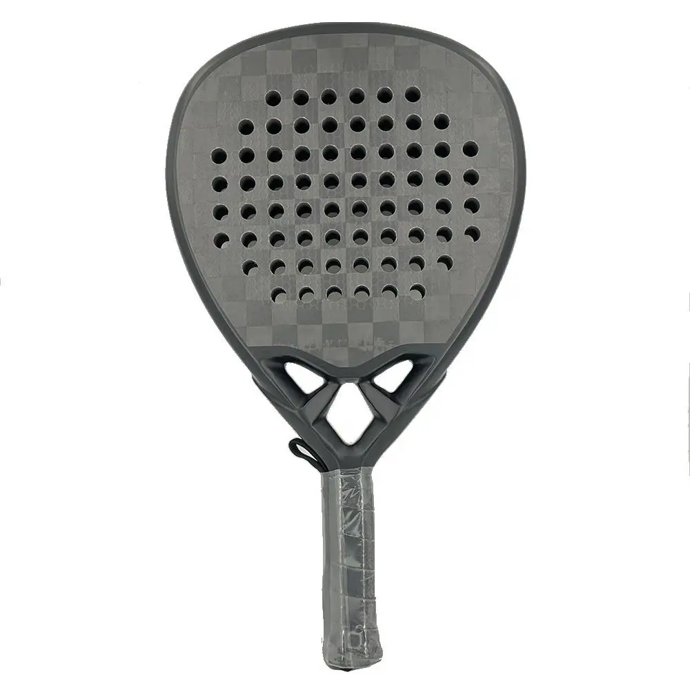 Custom Carbon Fiber Surface with Soft foam Core Paddle Tennis Racket padel rackets Paddleball Racquets paddle rackets