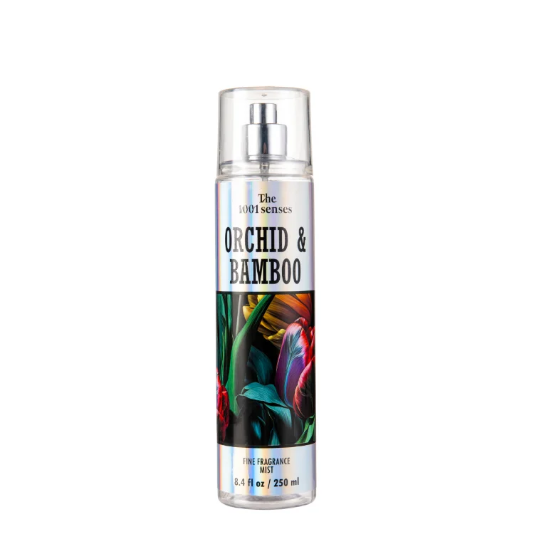 Unisex 250ml long lasting perfume wholesale ORCHID BAMBOO  perfumes Body spraay original brand Body Mist