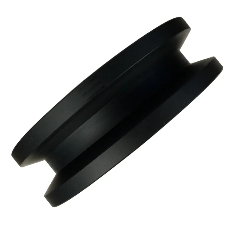 MC nylon wheel fixed processing door and window pulley U-H wheel construction machinery crane nylon pulley