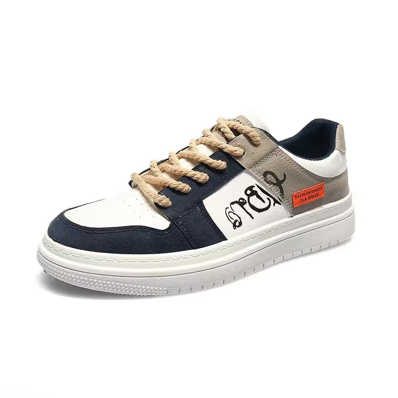 Adit Customized 2022 Men Casual Shoes Non-slip Flying Woven Sneakers Breathable Lace-up Basketball Style Shoes