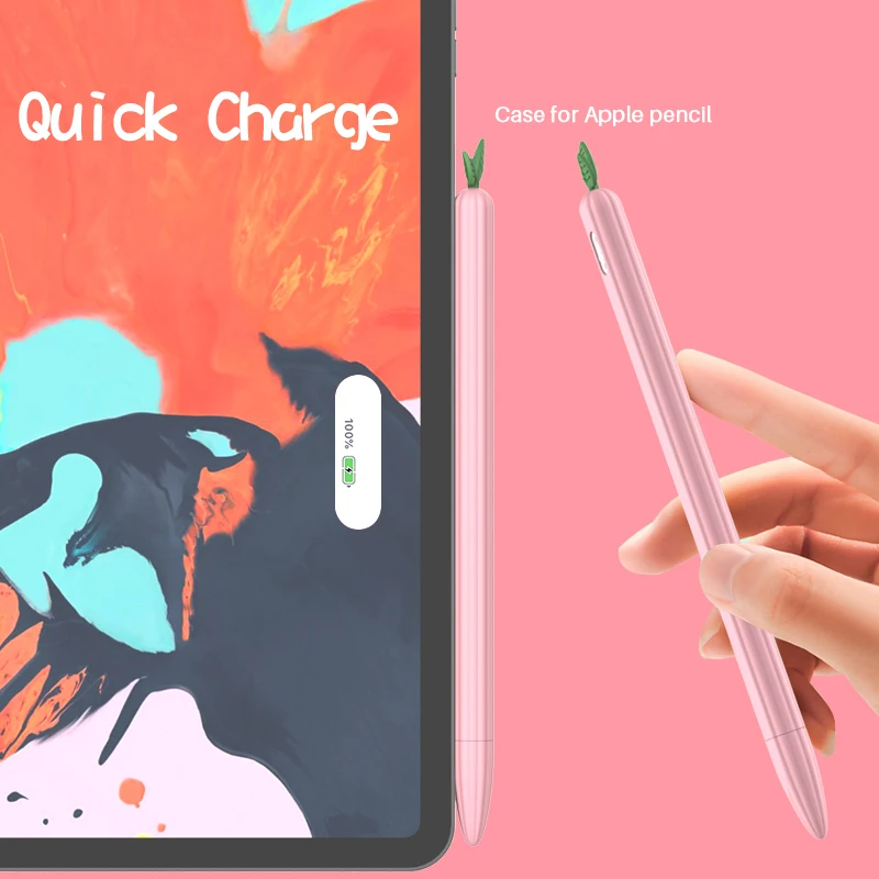 2021 устойчивый к царапинам простой силиконовый чехол для Apple Pencil