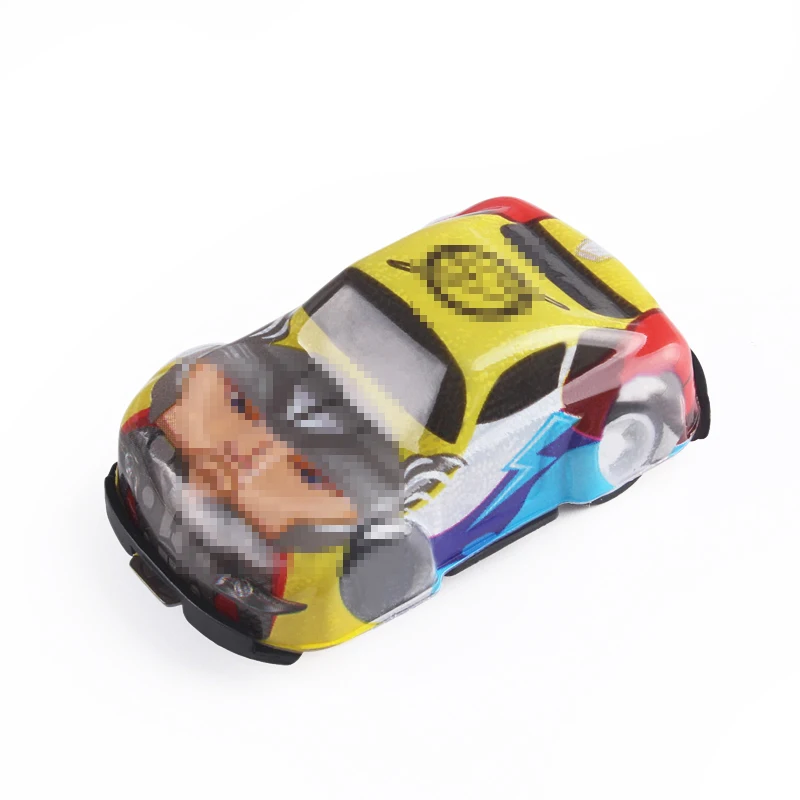 China Plastic Toy Factory Mini Pull Back Toy Car Friction Toy Vehicle Cartoon Character For Promotion Gifts