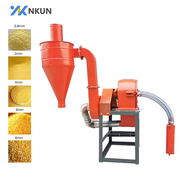 Diesel engine flour milling machine maize flou milling machines for making corn flour powder