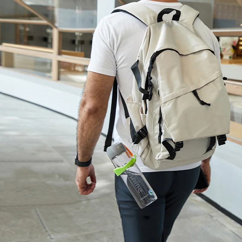 New Design Outdoor Gym Sport Water Bottle Holder Silicone Magnetic Ring Handle Strap for Water Bottle