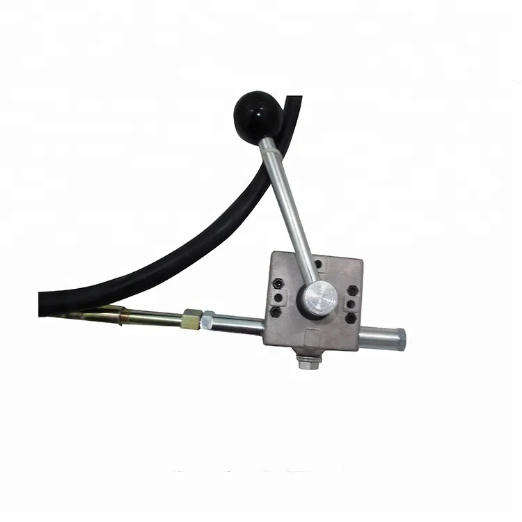 Road Rollers Use Mechanical Joystick Push Pull Throttle Hand Lever With Bowden Cable 1.6 Meter