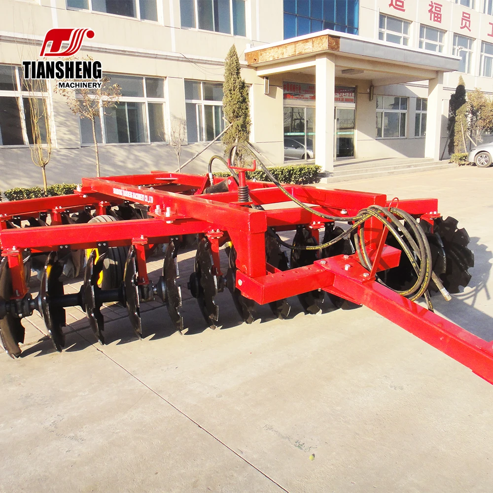 Equipement agricole heavy duty offset 28 disc harrow cultivators