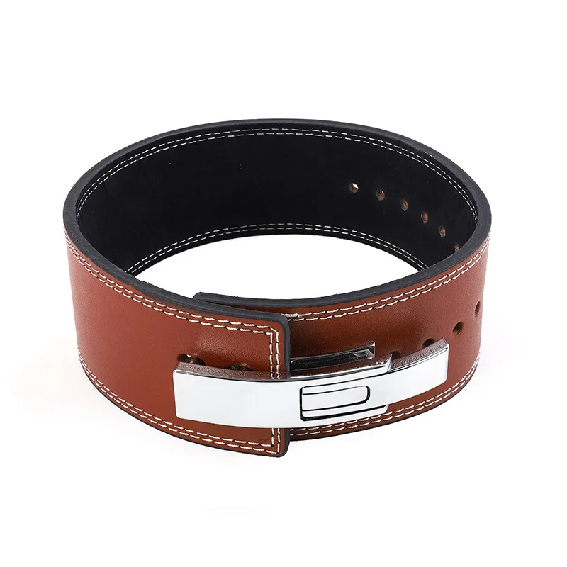 NQ SPORTS Customized Heavy Professional Weight Lifting Belt Weightlifting Gym Fitness Belt For Weight Lifting 13mm Adjustable
