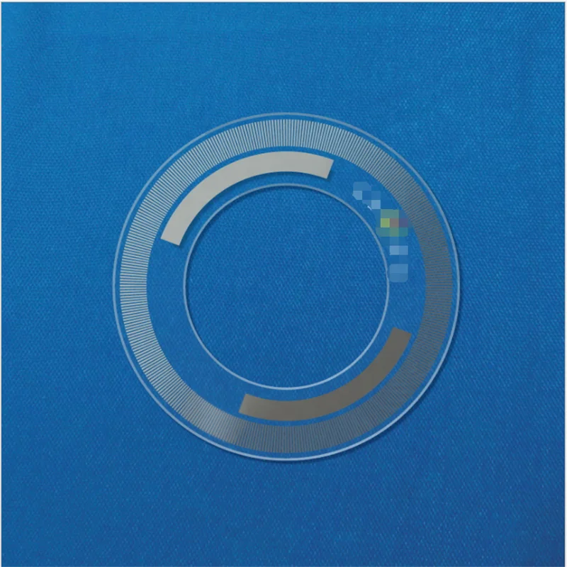 Photoelectric code disk manufactures encoder disk high accuracy high reflective optical glass encodin  2022