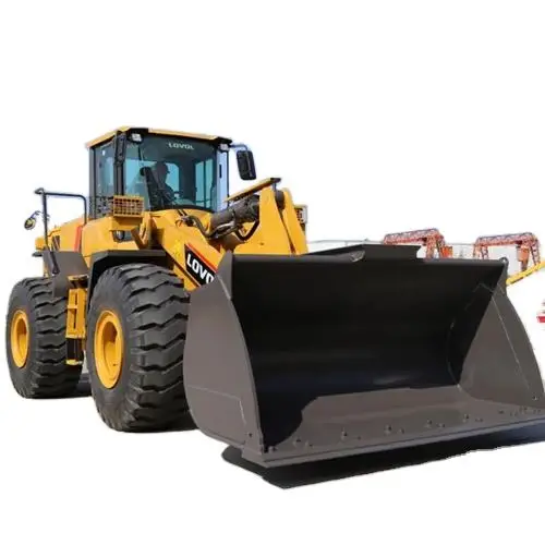 Колёсный погрузчик FOTON LOVOL FL966H 6 тонн лопаточный по хорошей цене