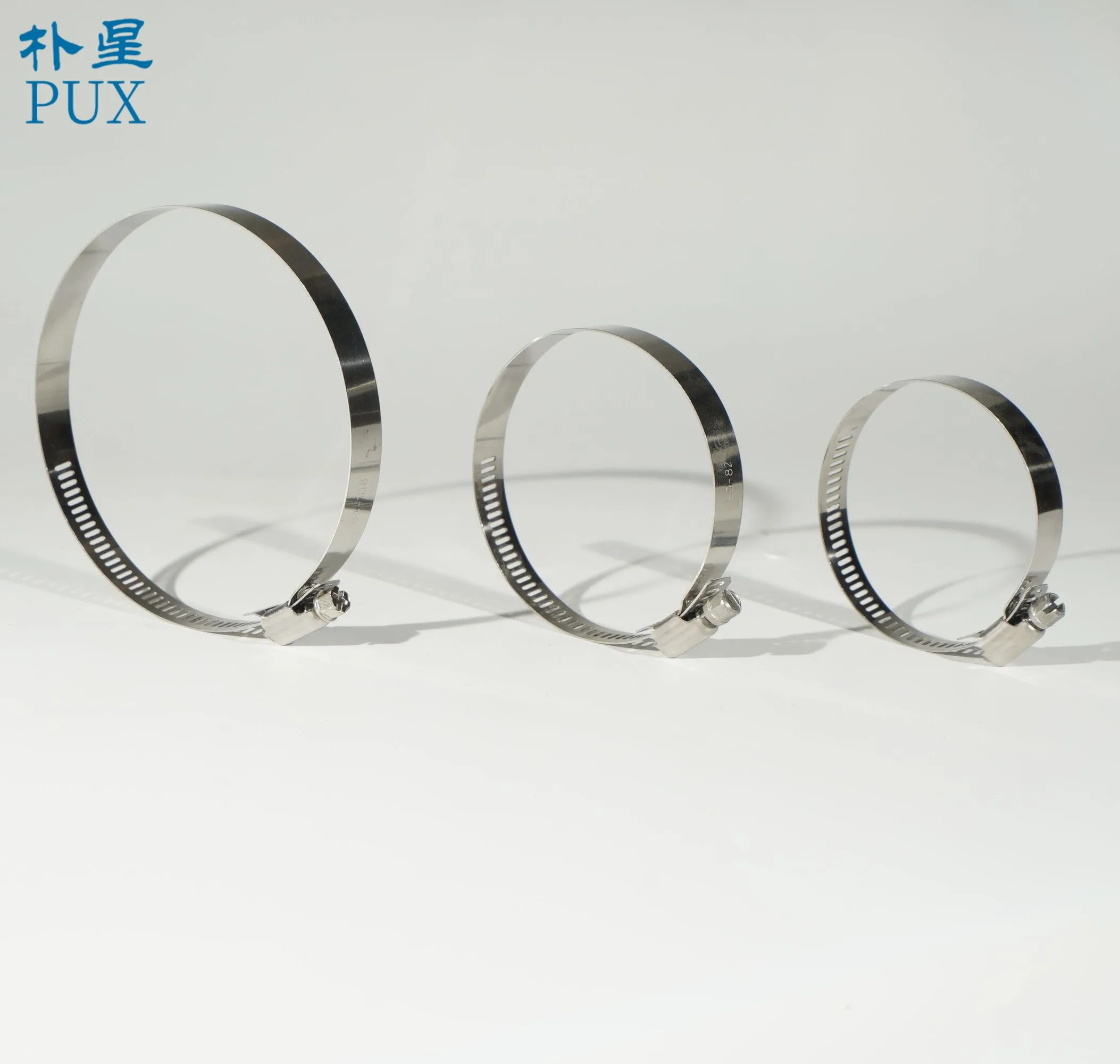 2024 PUX  Manufacturer Direct Sale of 201 304 316 American Type Hose Clamp-american Type Hose Clamp