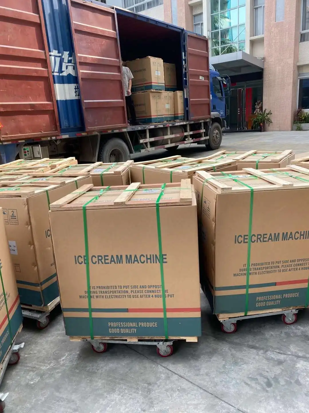  KLS-F626T 25L maquina para hacer helado mercado de