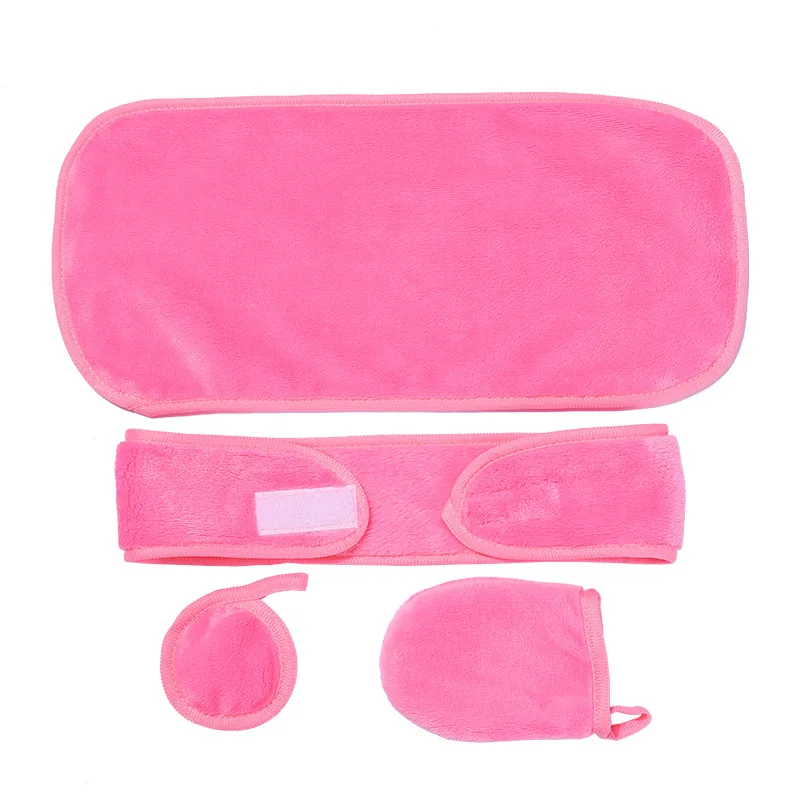 Custom Private Label Nano Microfibre Face Erase Cloth Make up Remover Towel Red Microfiber Daily Washcloth Facial Makeup Removal