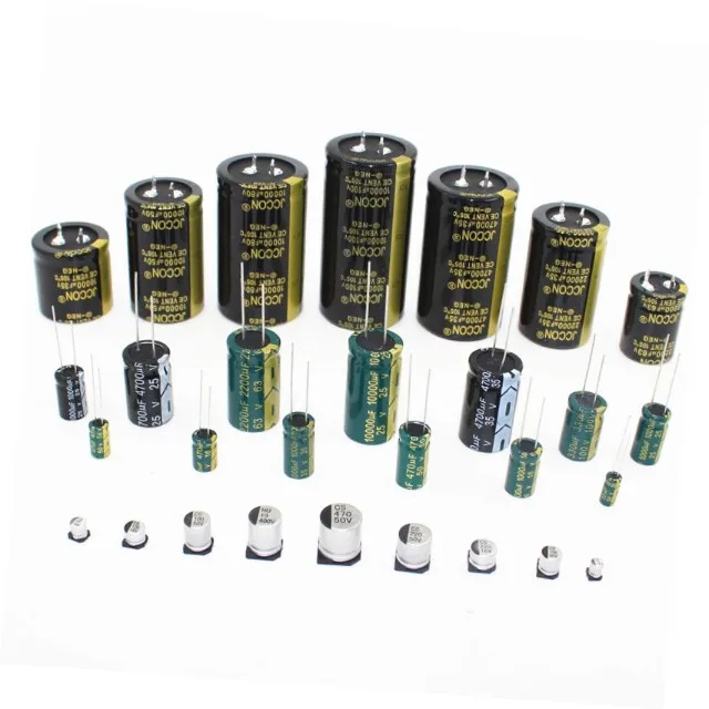 High voltage variable 16v 470uf  super capacitors 6x12 8x12