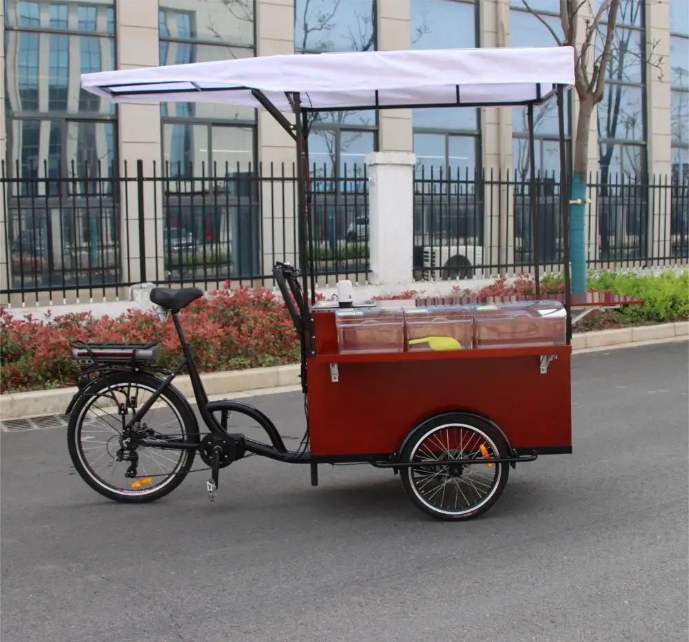 Food Beverage Factory Mobile Coffee Cart Bike Food Cart