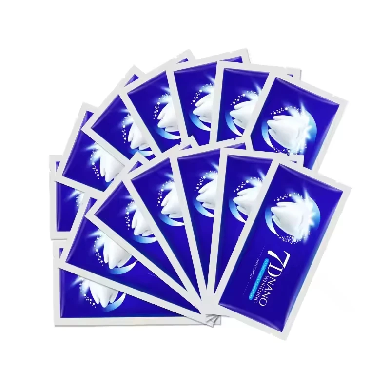 Wholesale Advanced Teeth Whitening Gel Strip Effective for White Teeth Mint Flavored for Home Use