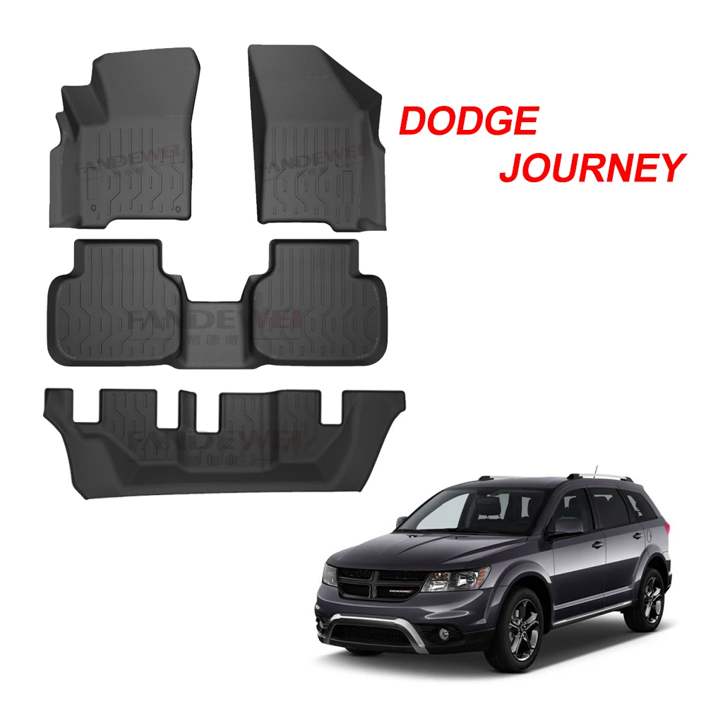 China factory  no-skip  TPV customizedf car floor mats for Dodge Journey GAC GS5