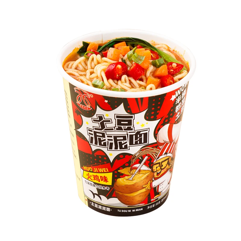 Huaxia 100% proudly launches high-quality mashed potatoes factory priced instant noodles