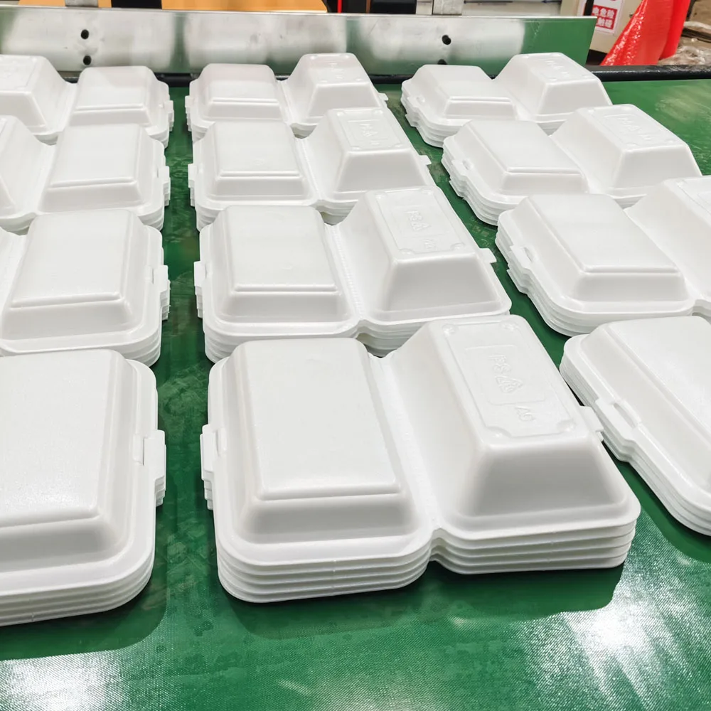 Одноразовый пищевой контейнер thermocol из полистирола коробка для ланча блюда машина