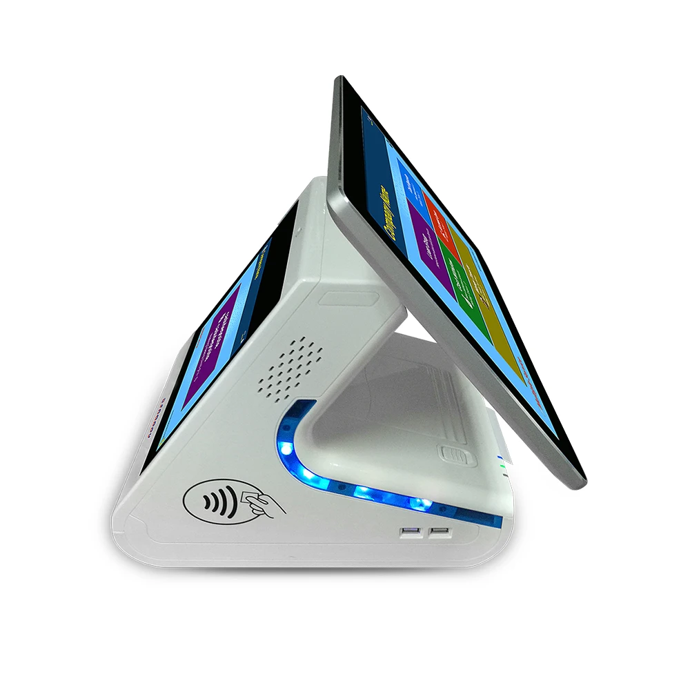 15,6 дюймовый интегрированный QMS-сервер с диспенсером билетов, принтер для очереди