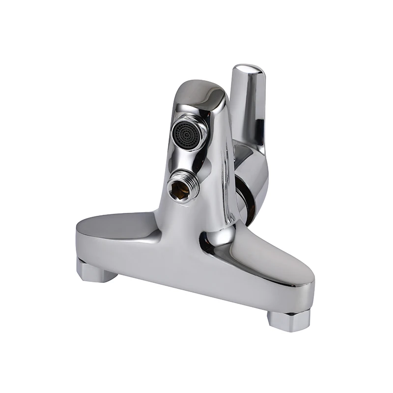 Bath Mixer Taps Bathroom Classic Wall Mounted Multifunction Zinc Faucet Bathtub