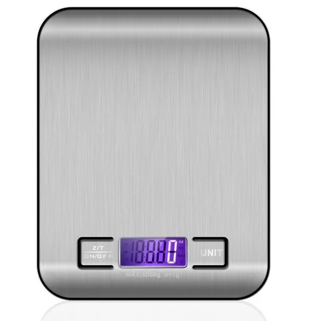 Premium Heavy Duty Waterproof Multifunction Food Digital Kitchen Scale (with battery)
