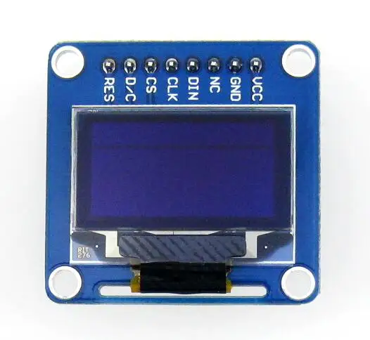 Waveshare 0.96 inch OLED (B) SPI I2C Interface Straight Vertical Pinheader for   Raspberry Pi Jetson Nano