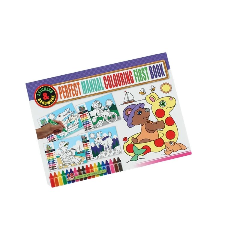 
Factory Sale Small Coloring Book Kids Color Filling Book Kids Painting Toy Book 