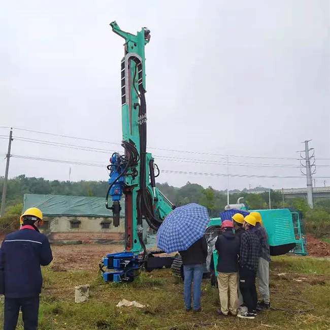 Высокий крутящий момент гусеничный HFSF-200A буровая установка якоря для продажи