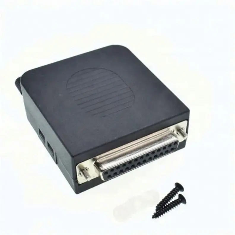 Terminal port Pla ic Cover Data cable 232/485/422 screw DB25 D-SUB female Connectors