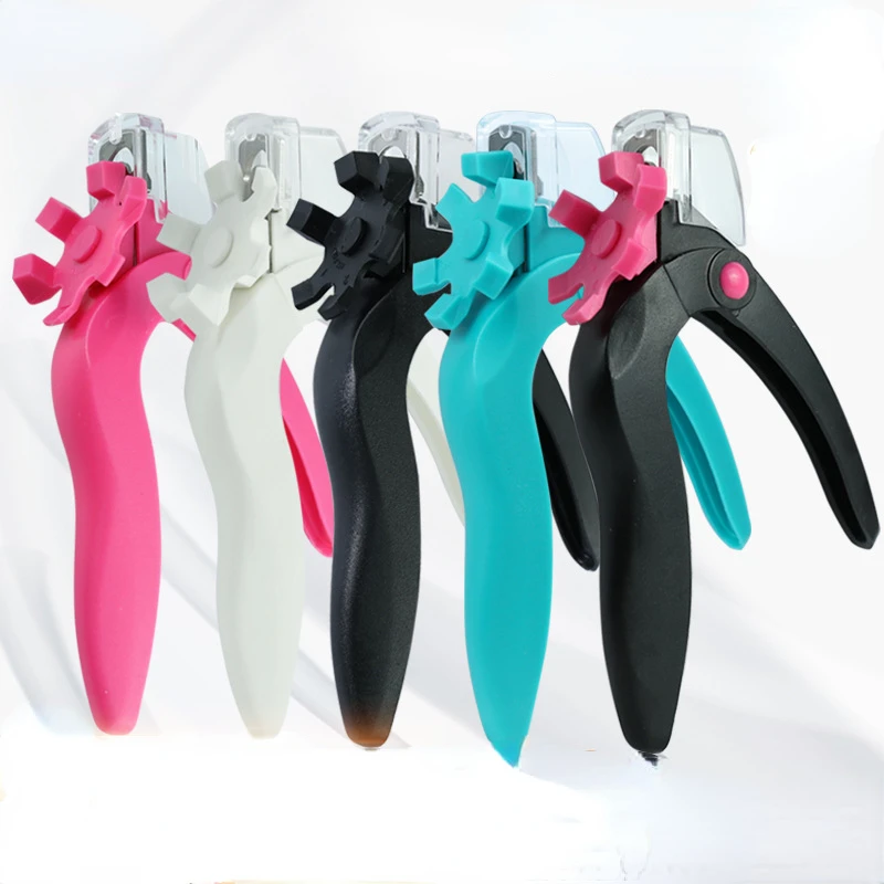 Кусачки для ногтей Регулируемый резак из нержавеющей стали U-образный накладных Маникюр Педикюр красоты