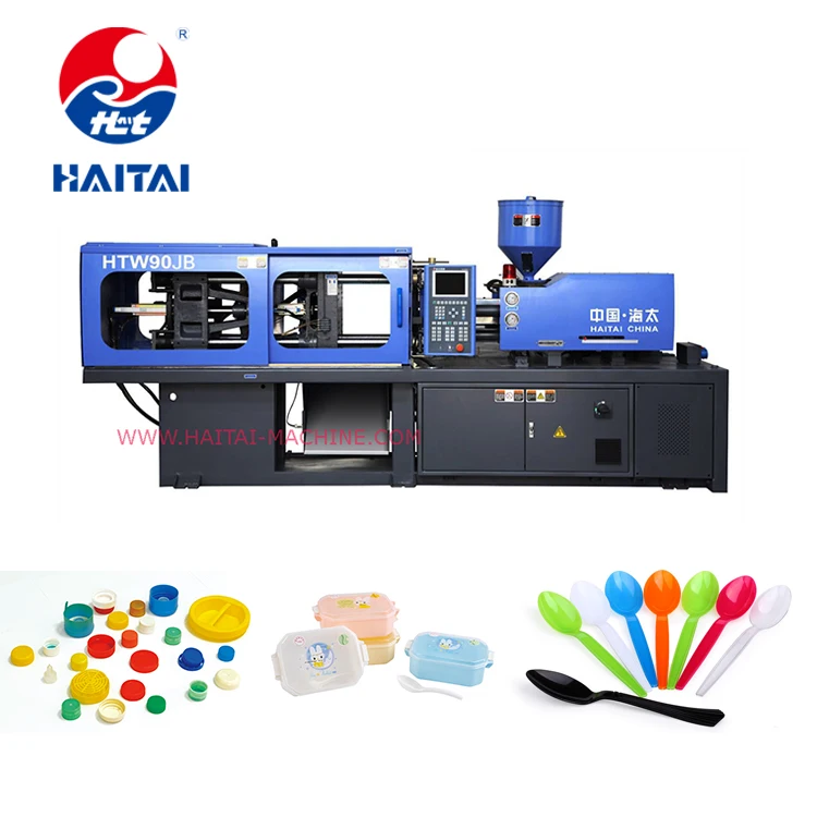 HTW90JD Types Small Plastic Spoons Forks Knives Industry Injection Making Moulding Machine