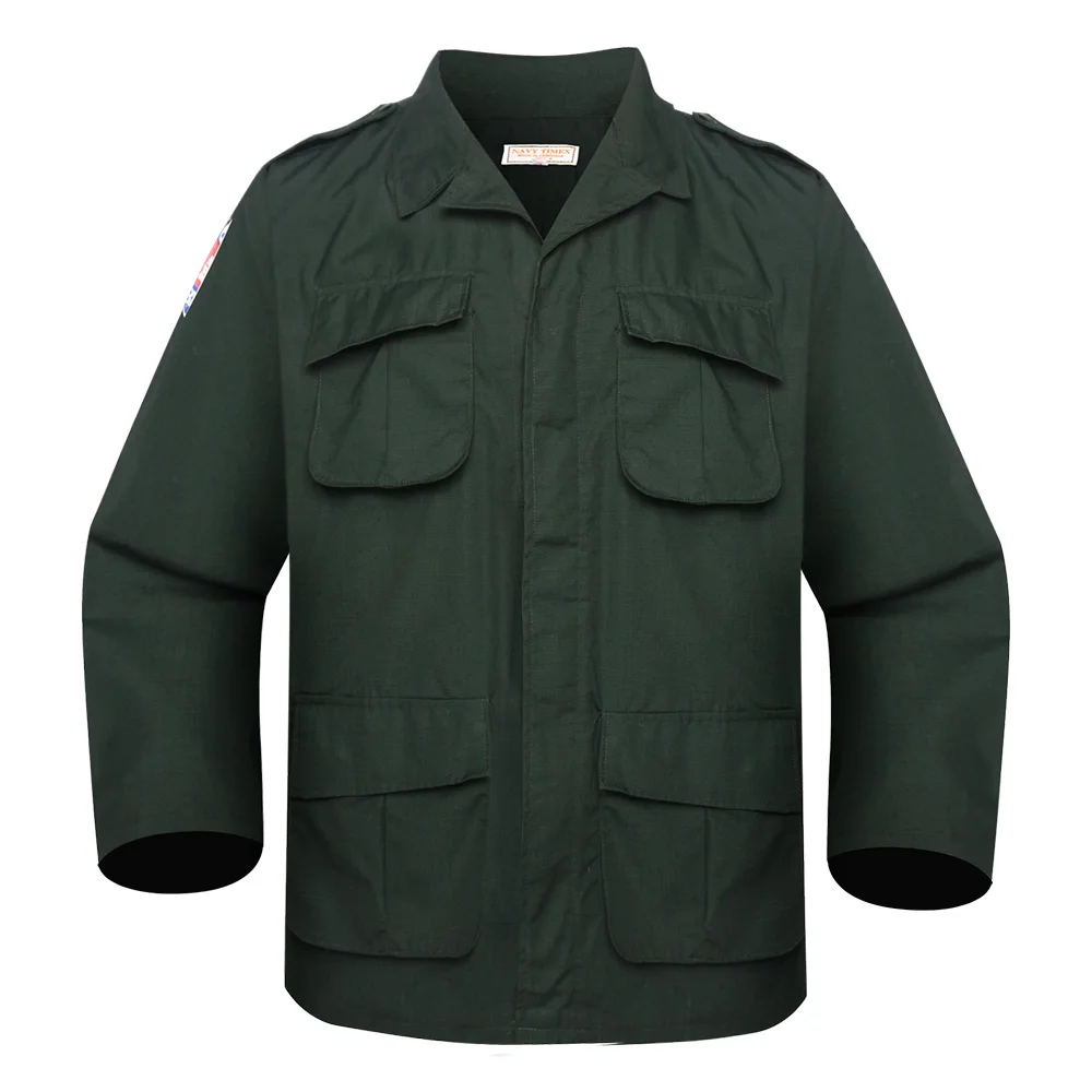 Cambodia Breathable Ripstop BDU Tactical Uniform Dress Outfit Custom Logo BDU Combat Jacket Set