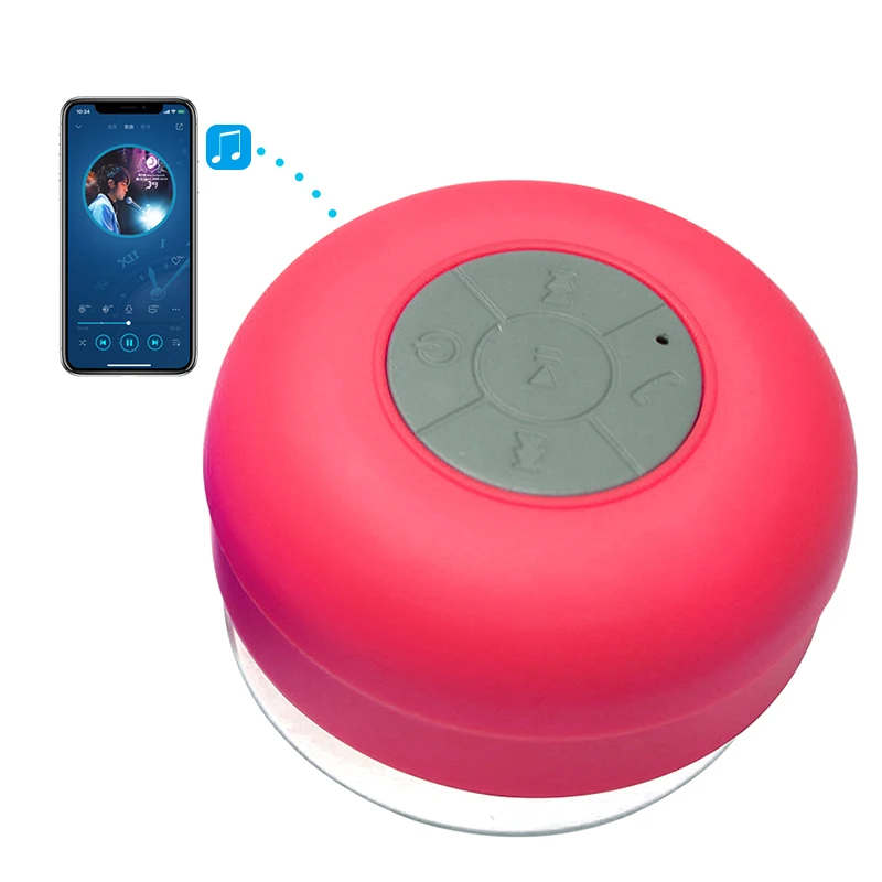 Китайский производитель лучшее качество желтый круглый мини-bluetooth-динамик с