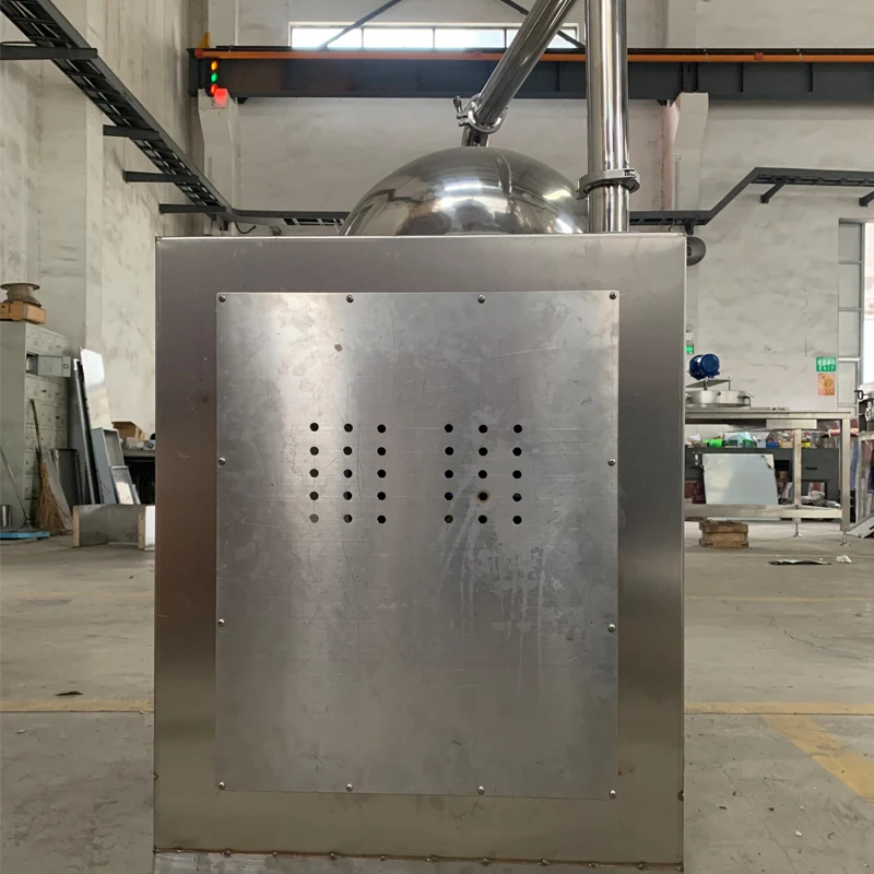 Automatic Stainless Steel Chocolate Panning Machine for Home Use and Food Factory for Peanut & Almond Sugar Coating