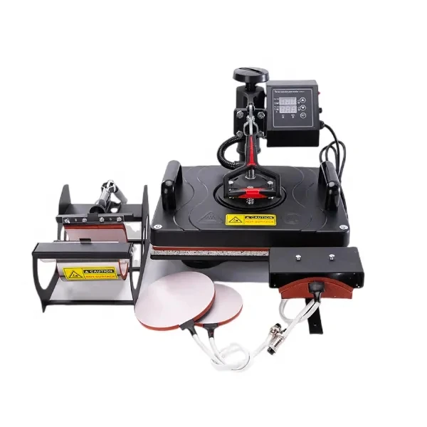 Hot selling 8 in 1 heat press machine printing flat digital transfer sublimation