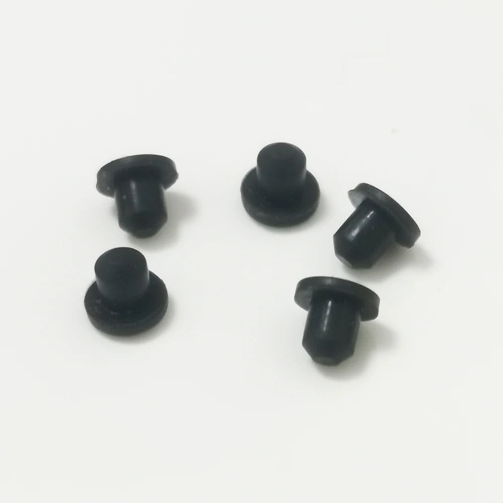 Silicone Rubber Plug for 3mm Hole T Type Sealing Silicone Expandable Rubber Plugs