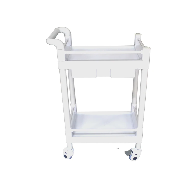 China Supplier Simple ABS Medical Nursing Trolley