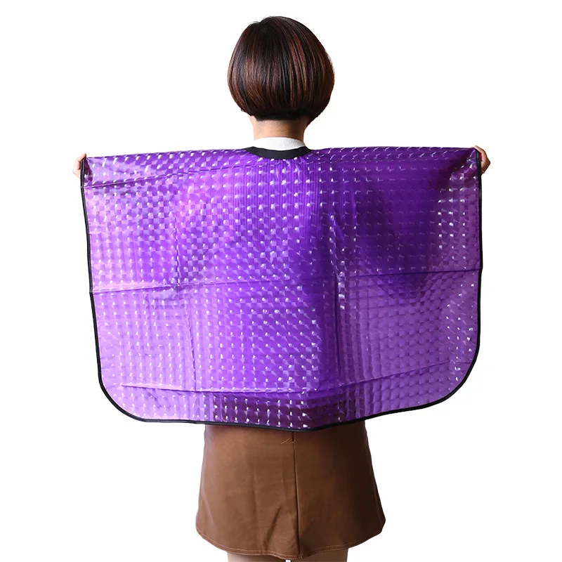 
Baked oil dyed haircut cloth cape hair dressing salon for barber salon 